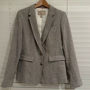 Wool mix blazer - size 12 - woman